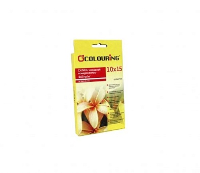 Фотобумага микропористая сатин Colouring CG-БС-260-10х15-м-50
