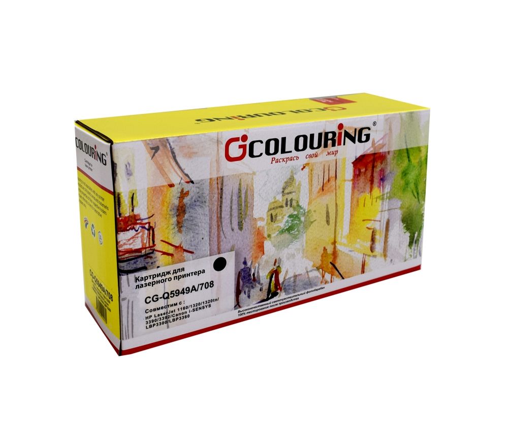 Картридж Colouring CG-Q5949A/708 для принтеров HP/Canon