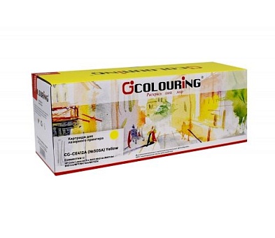 Картридж Colouring CG-CE412A для принтеров HP