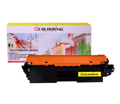 Картридж CG-CF230A/051 (№30A) для принтеров HP LaserJet Pro M203/M203dn/M203dw/M227/M227fdn/M227fdn/M227sdn/Canon LBP-160/LBP-162/MF-260/MF-264/MF-267/MF-269 1600 копий Colouring